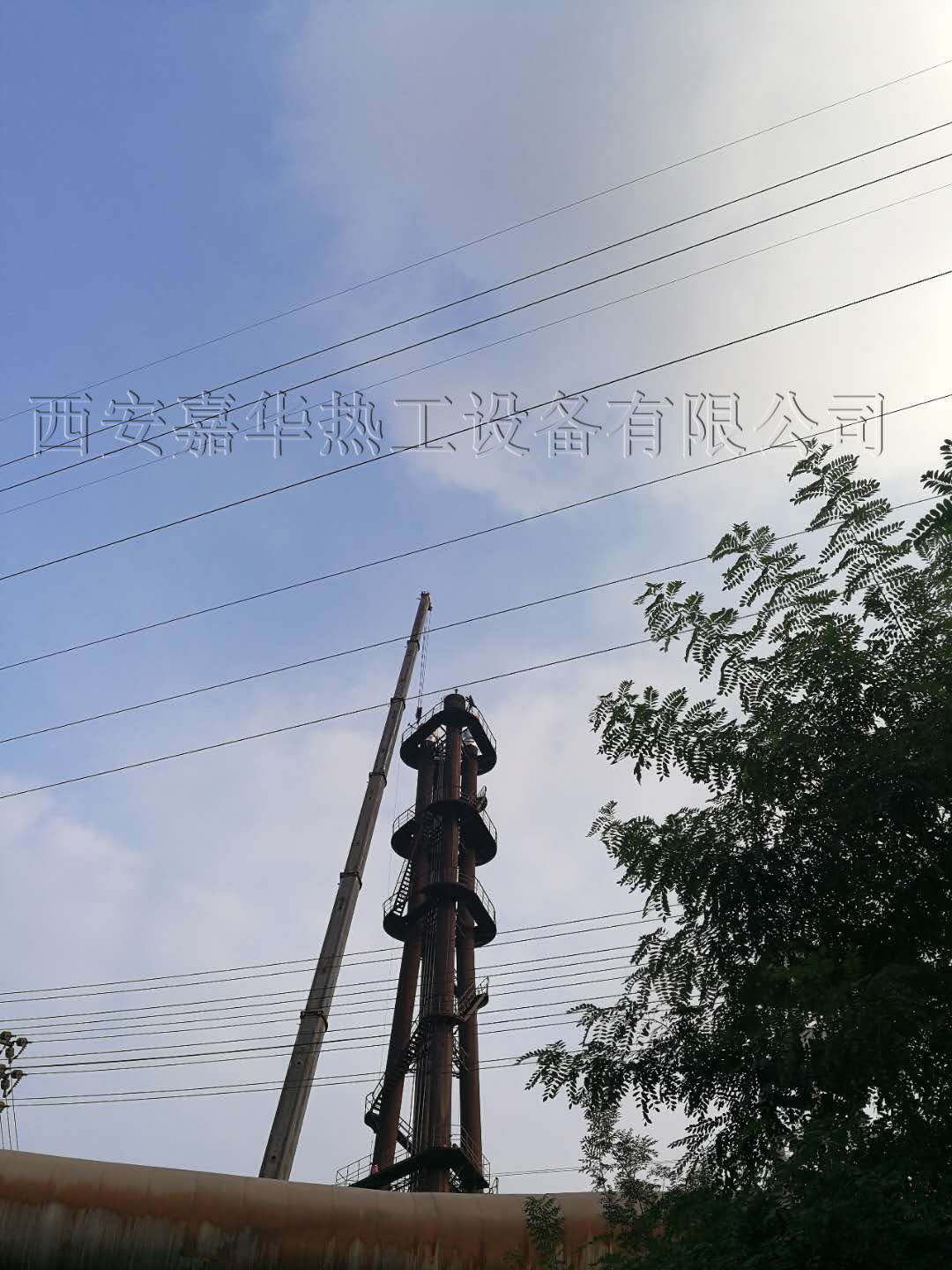 高爐煤氣放散點火
